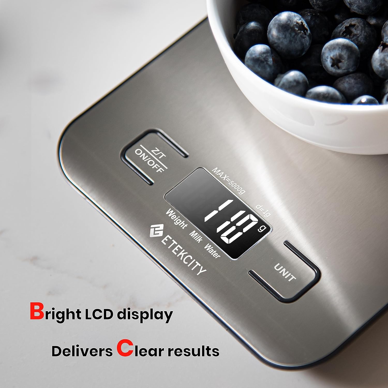 Etekcity LCD Display
