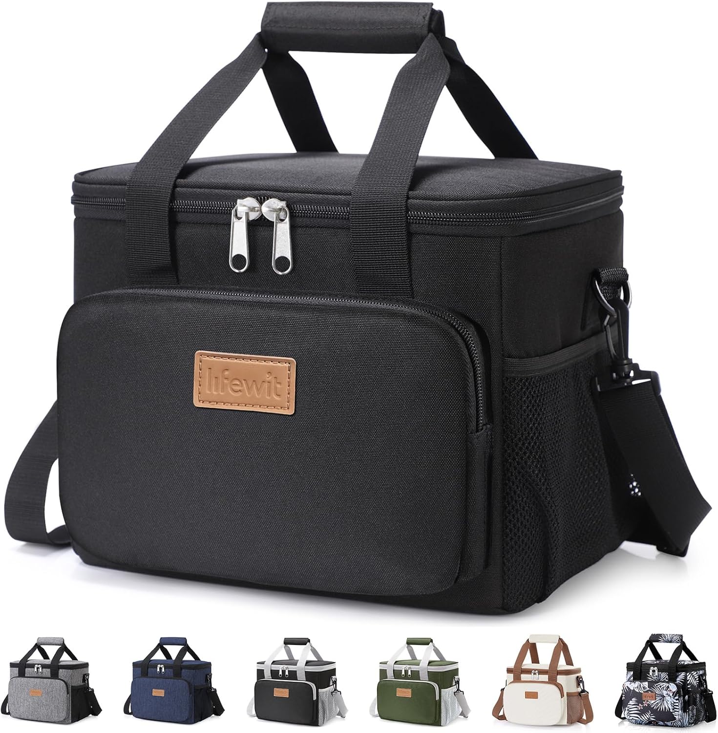 Lifewit Insulated Lunch Bag Seamless Lining Shot
