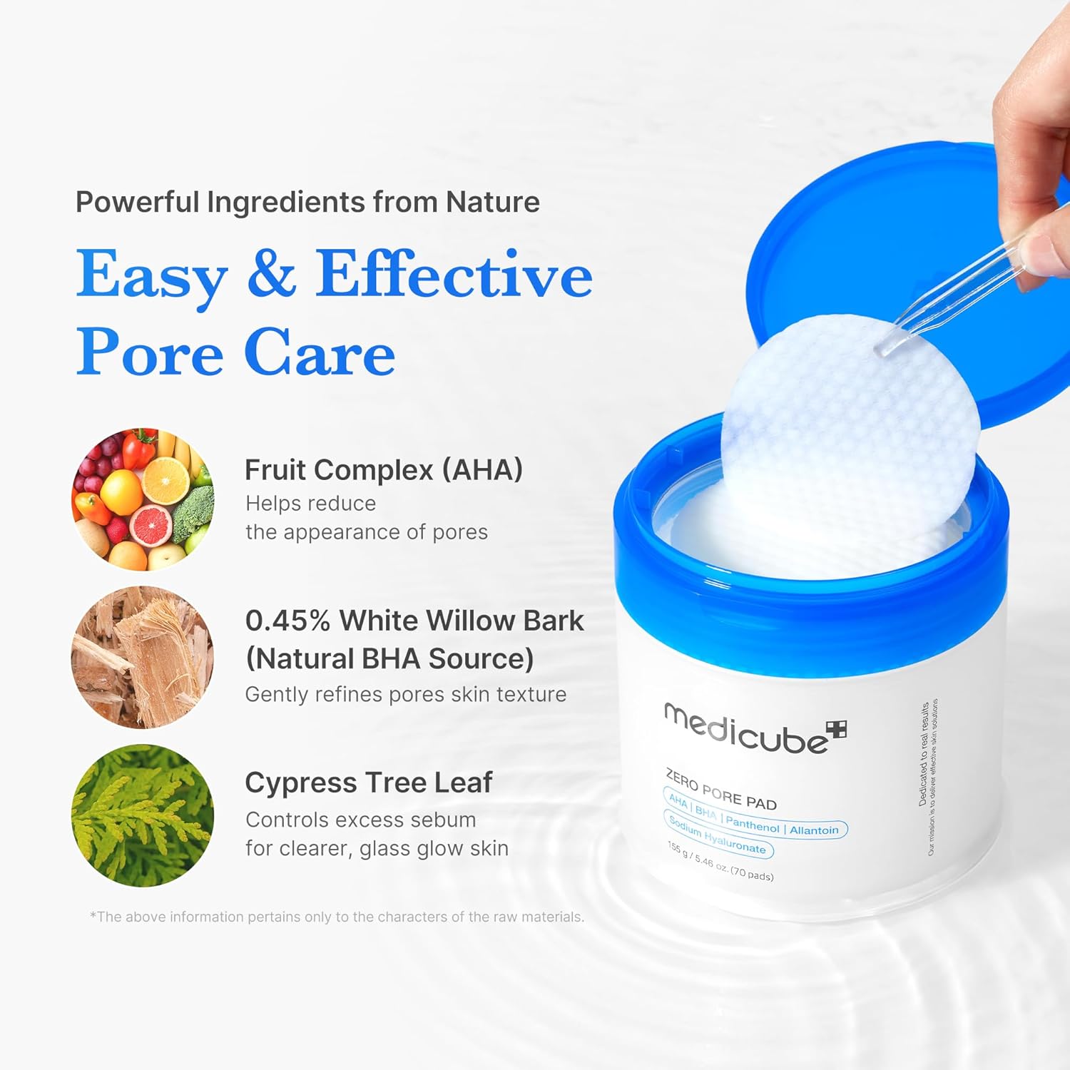 Medicube Zero Pore Pad 2.0 Jar Close Up