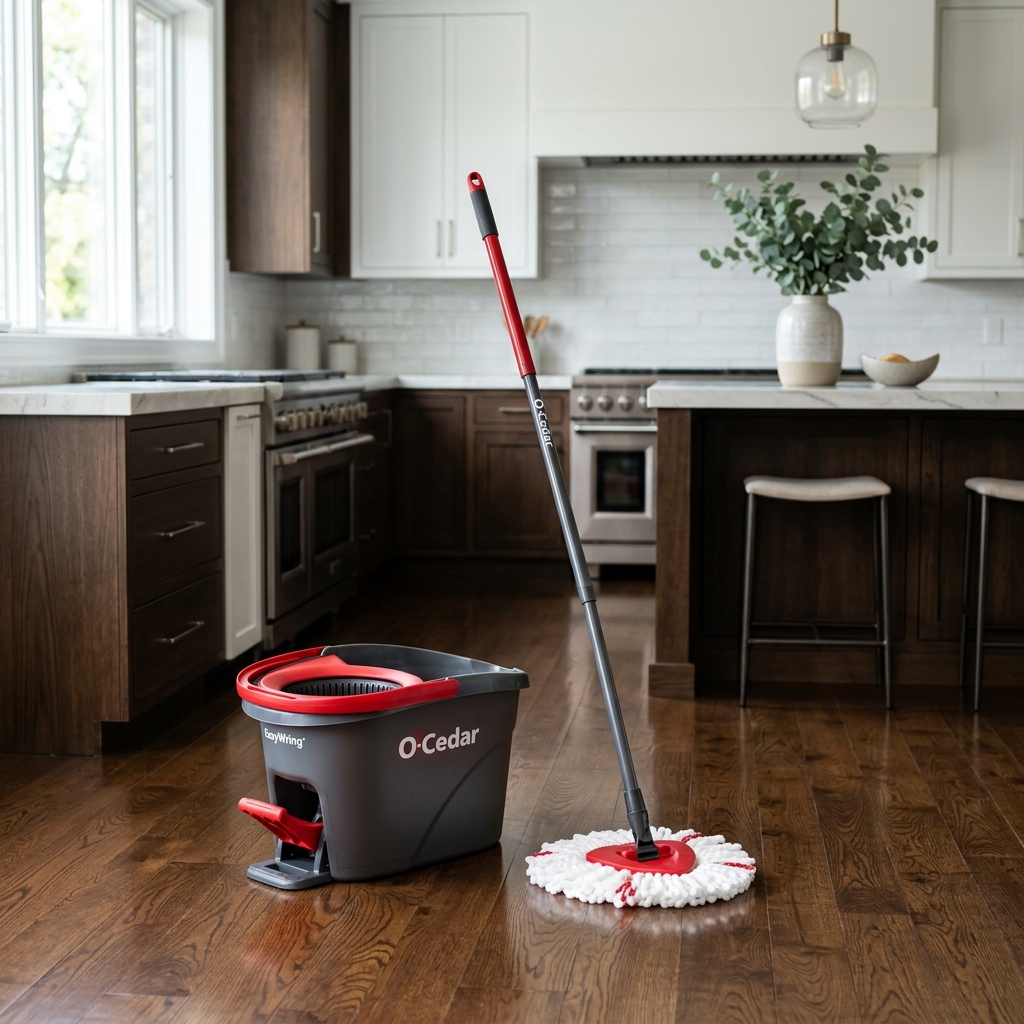 O-Cedar Complete Cleaning Kit Layout