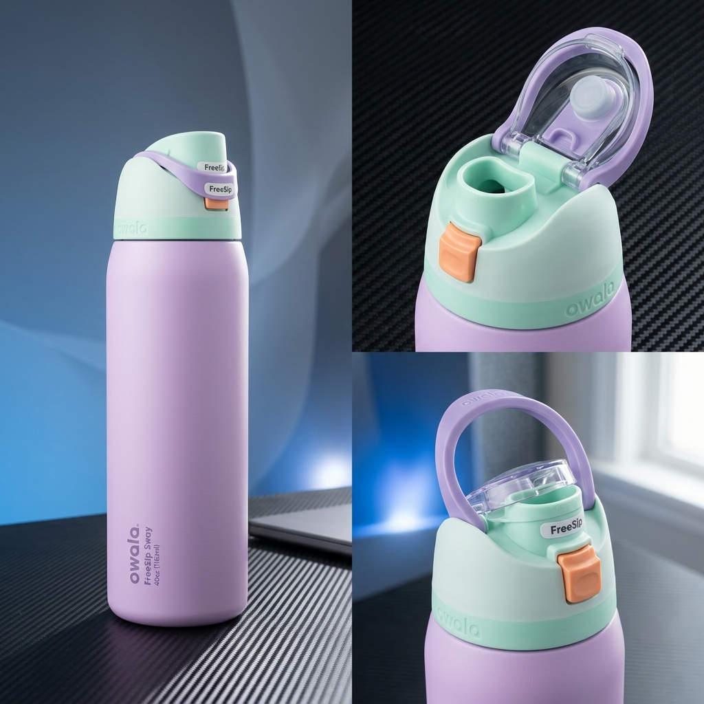 Owala FreeSip Sway 40oz Premium Lock Design