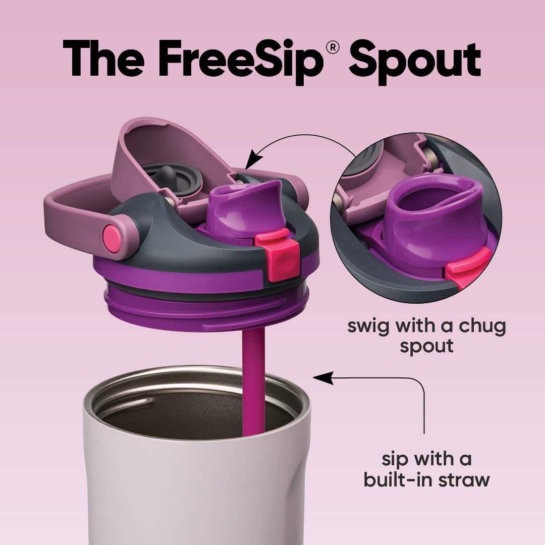 Owala FreeSip Sway 2-in-1 Spout Close Up