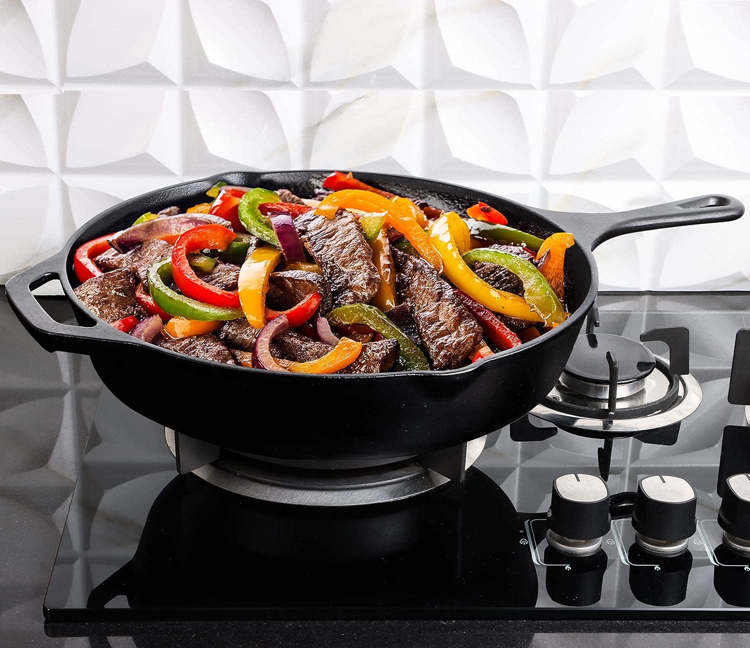 Utopia Kitchen 12-inch Cast Iron Pan Blueprint