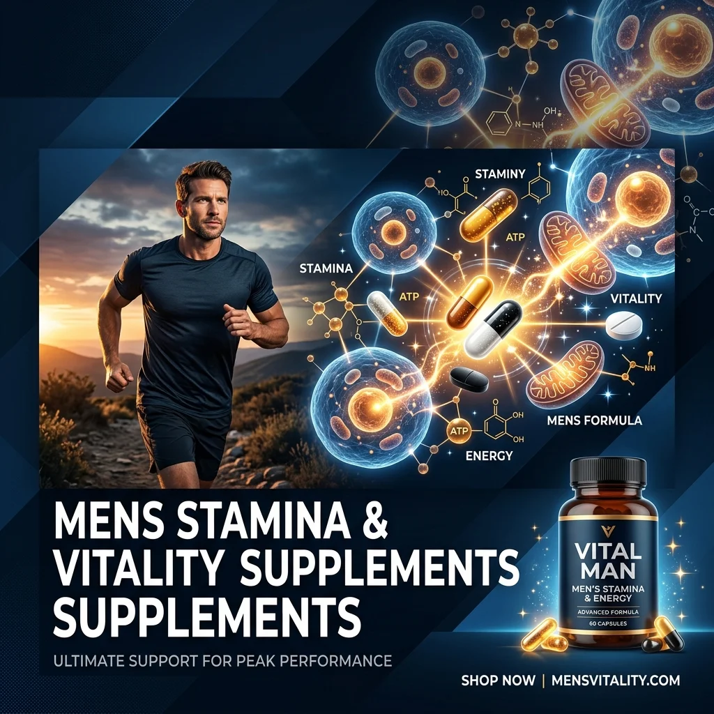 High-resolution diagram illustrating premium natural male stamina supplement container.