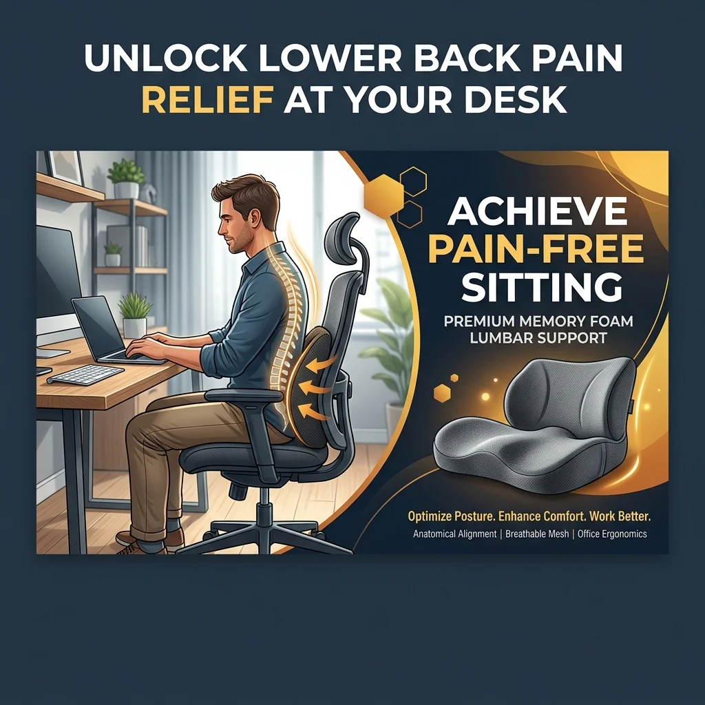 How to Relieve Chronic Lower Back Pain While Working at an Office Desk (2026)