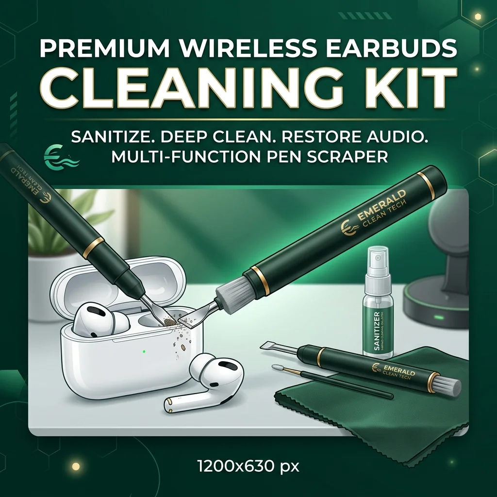 How to Deep Clean and Sanitize Wireless Earbuds Without Damaging Them (2026)