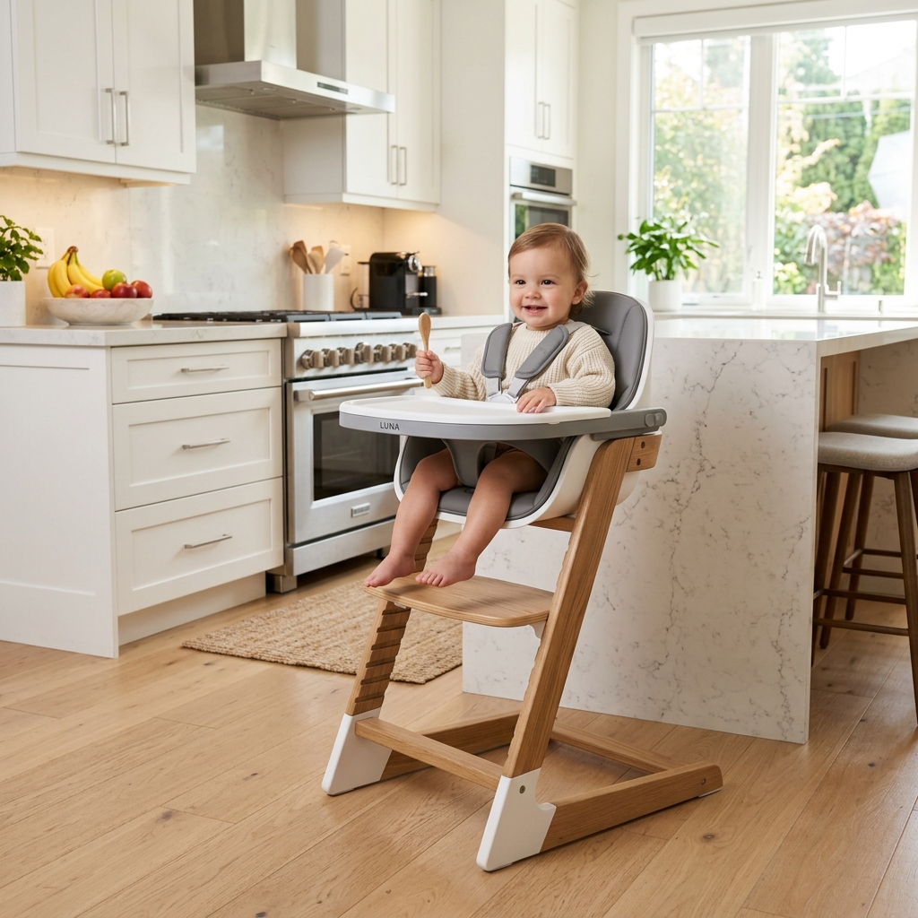 Safe Solid Food Transition: Ergonomic and Structural Stability of Anti-Tip High Chairs (2026)