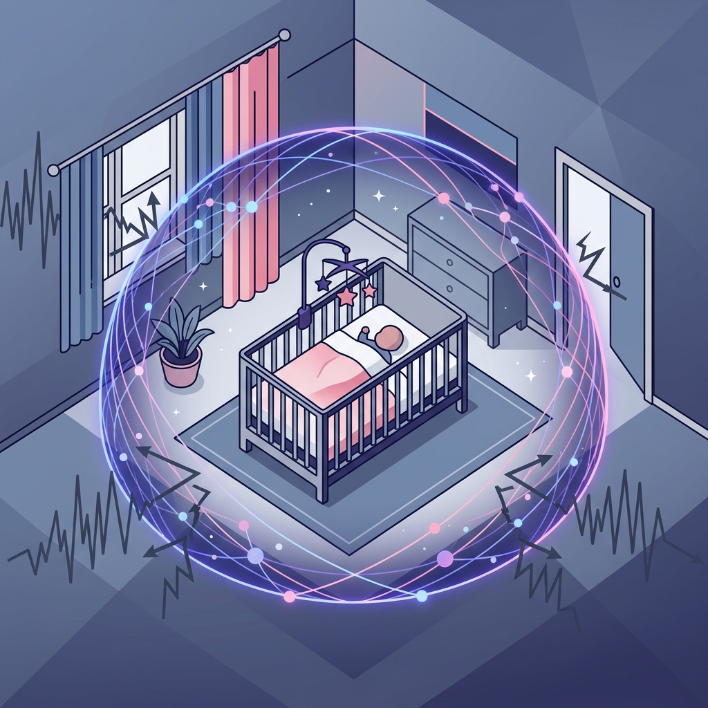 Environmental Noise Countermeasures: Molecular Decibel Masking in High-Output Baby Nursery Sound Machines