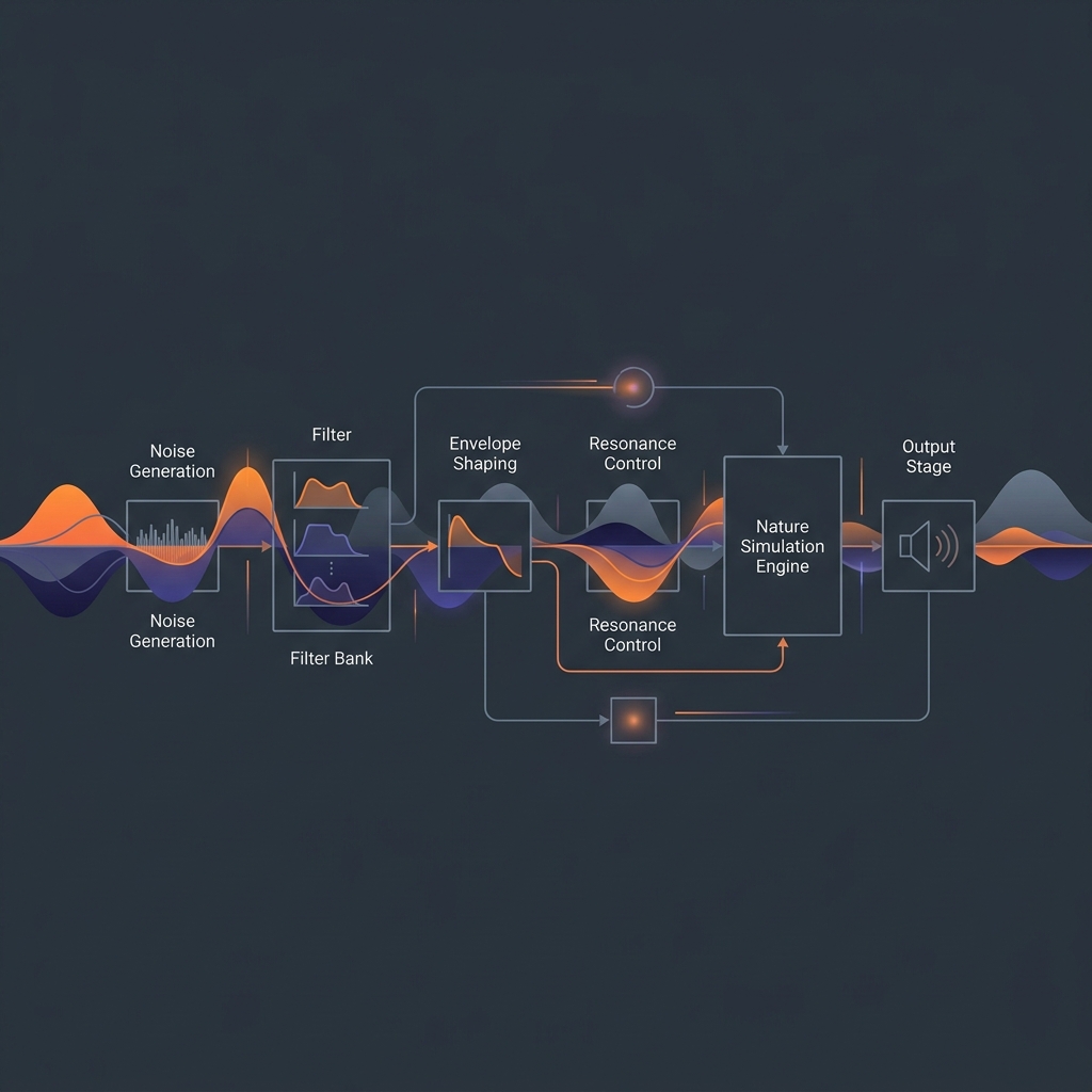 Smart Sleep Sound Architecture: Thermal and Acoustic Analysis of Multi-Stage Nature Sound Synthesizers
