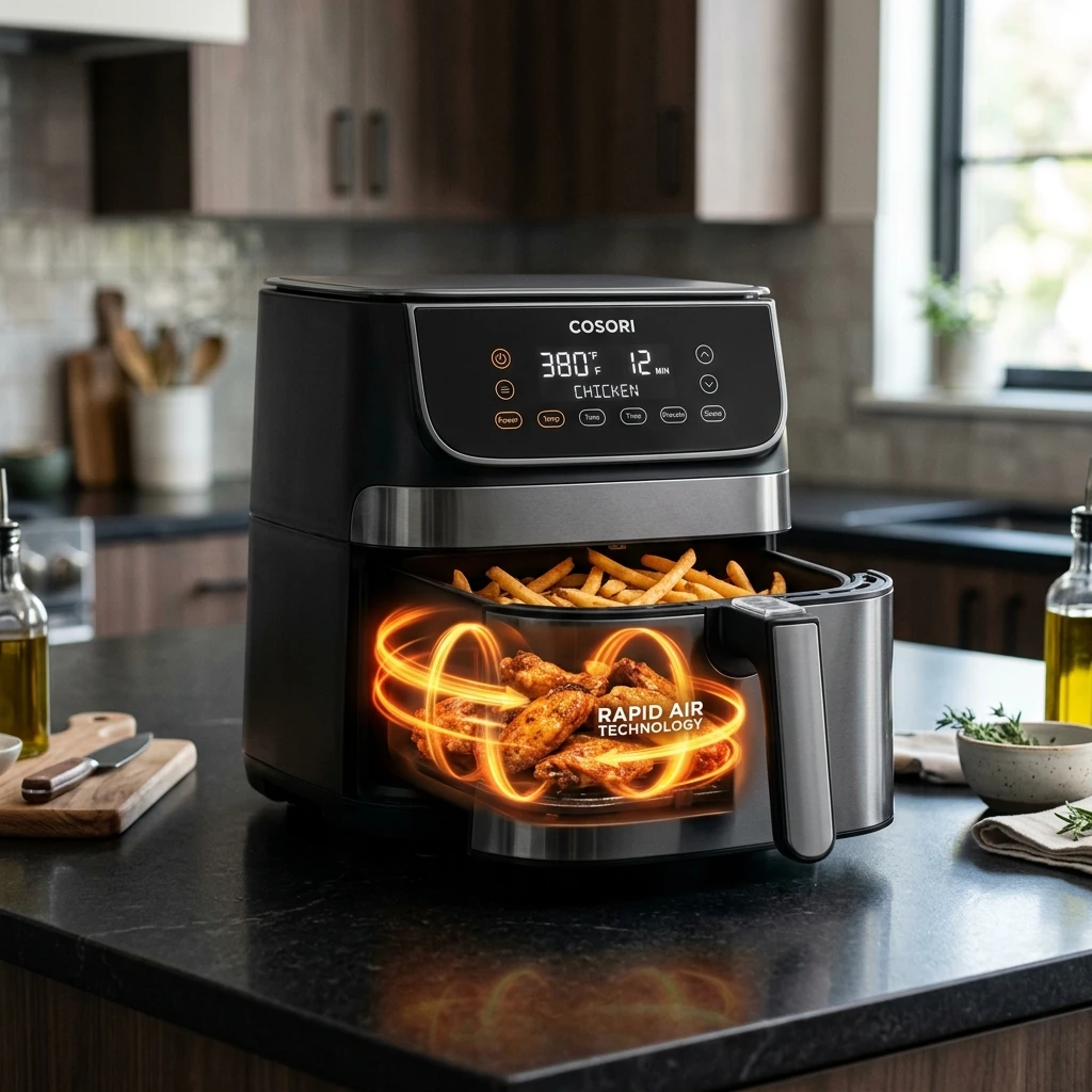 Aerodynamic Heat Distribution: Structural Audit of Digital Air Fryers for Oil-Free Cooking (2026)