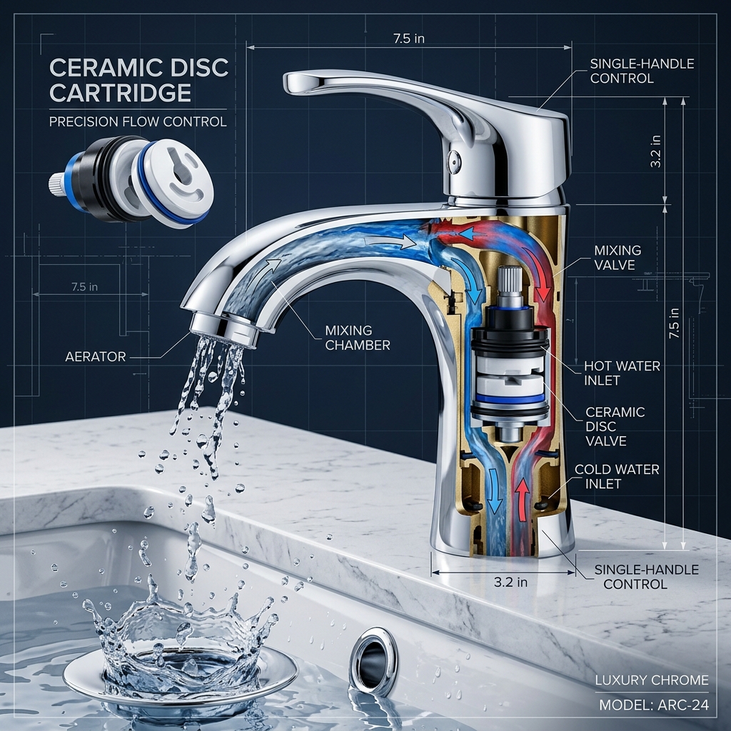 Evaluating Ceramic Disc Cartridge Durability in Single-Handle Bathroom Faucets: Fluid Control Mechanics (2026)