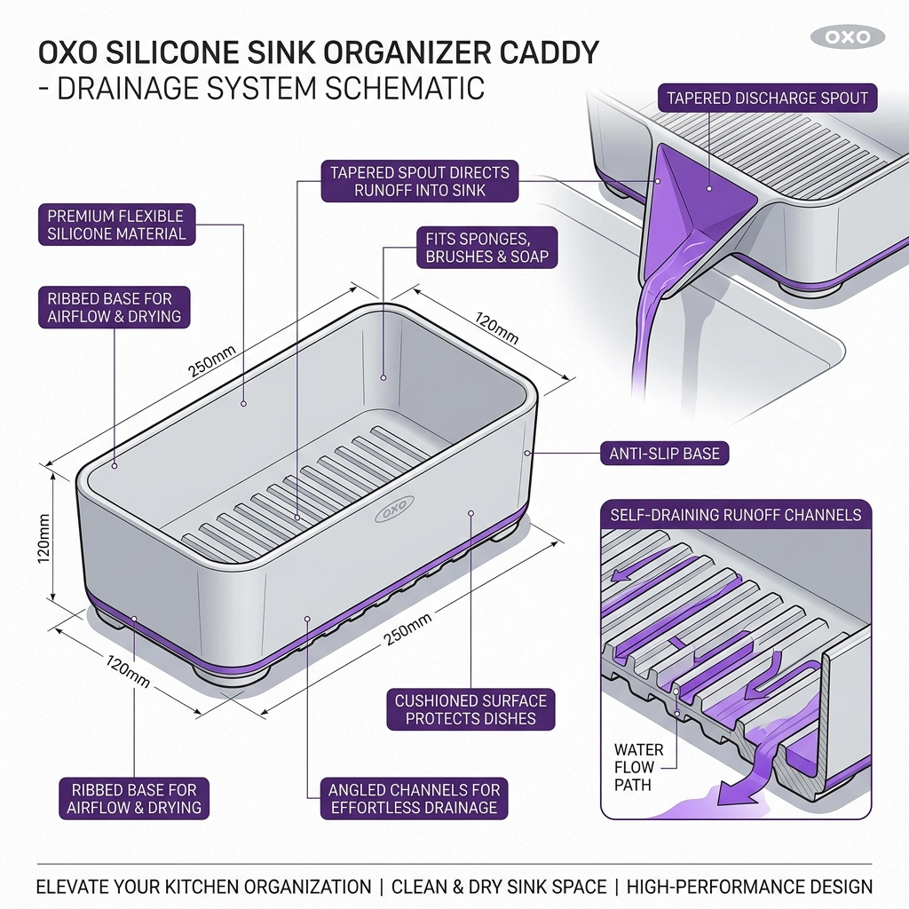 Drainage Efficiency in Silicone Sink Organizers: Slanted Designs and Surface Tension Physics (2026)