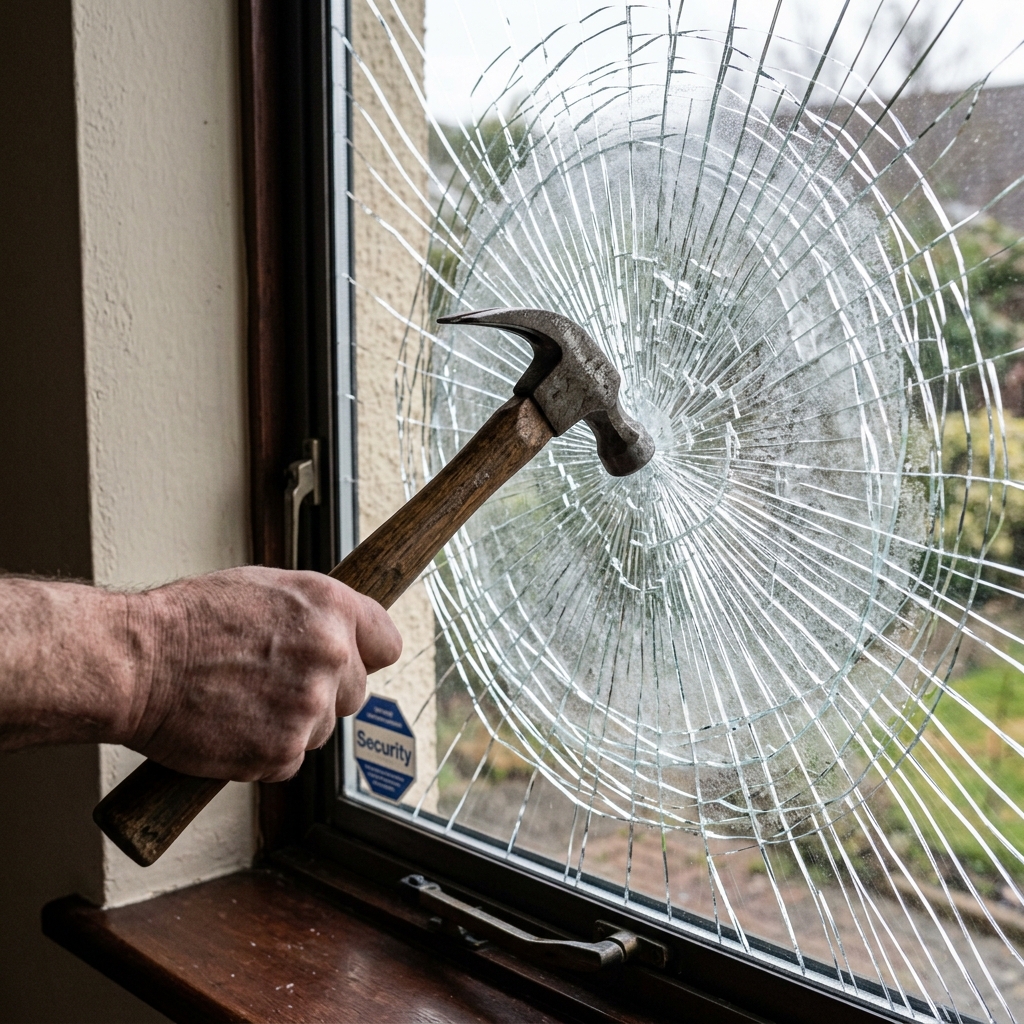 Evaluating Polyethylene Terephthalate Tensile Tear Energy and Pressure-Sensitive Acrylic Adhesive Anchorage in Safety Window Films: Preventing Smash-and-Grab Burglary (2026)