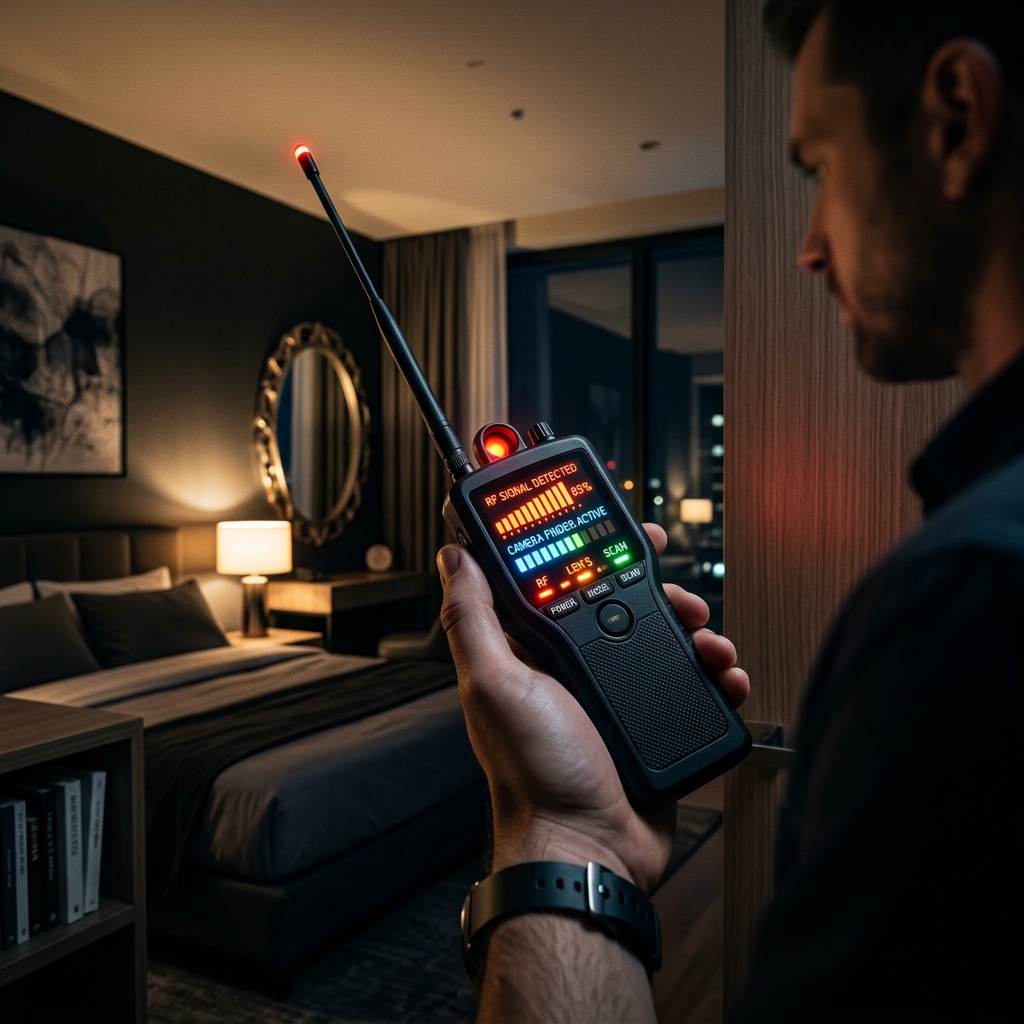 Evaluating Infrared Laser Lens Reflection Arrays and Wide-Spectrum RF Multi-Frequency Field Strength Scanning in Bug Detectors: Airbnb and Rental Privacy Protection (2026)