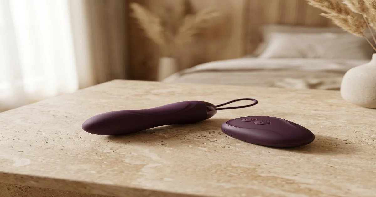 High-resolution diagram illustrating remote controlled wearable intimacy device connectivity.
