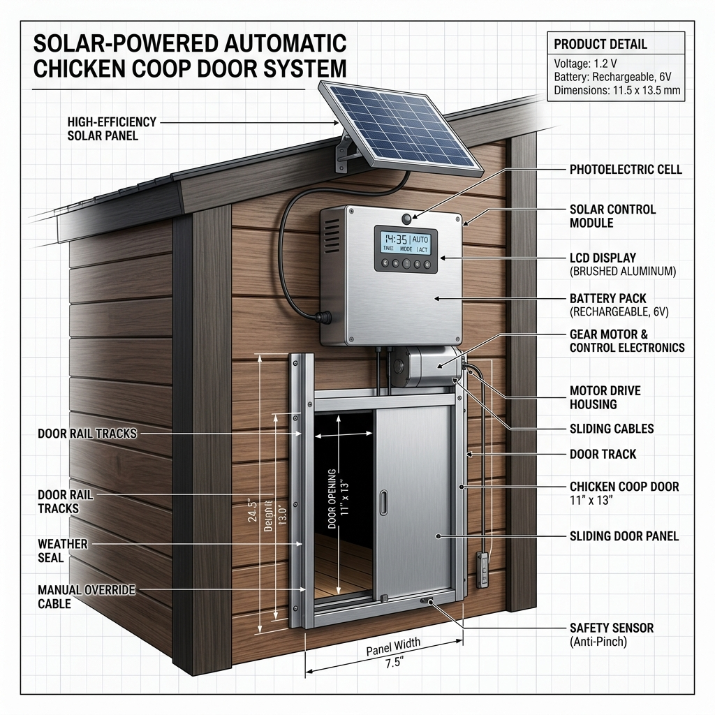 Best Solar Chicken Coop Doors: Automatic Predator Protection Principles (2026)
