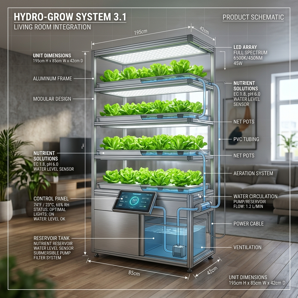 Top Indoor Hydroponic Grow Kits: Smart Home Gardening Principles (2026)