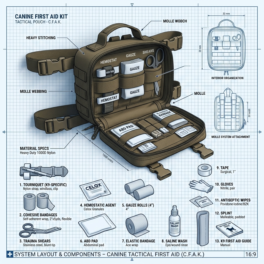 Top Canine First Aid Kits: Working Dog Emergency Medical Principles (2026)