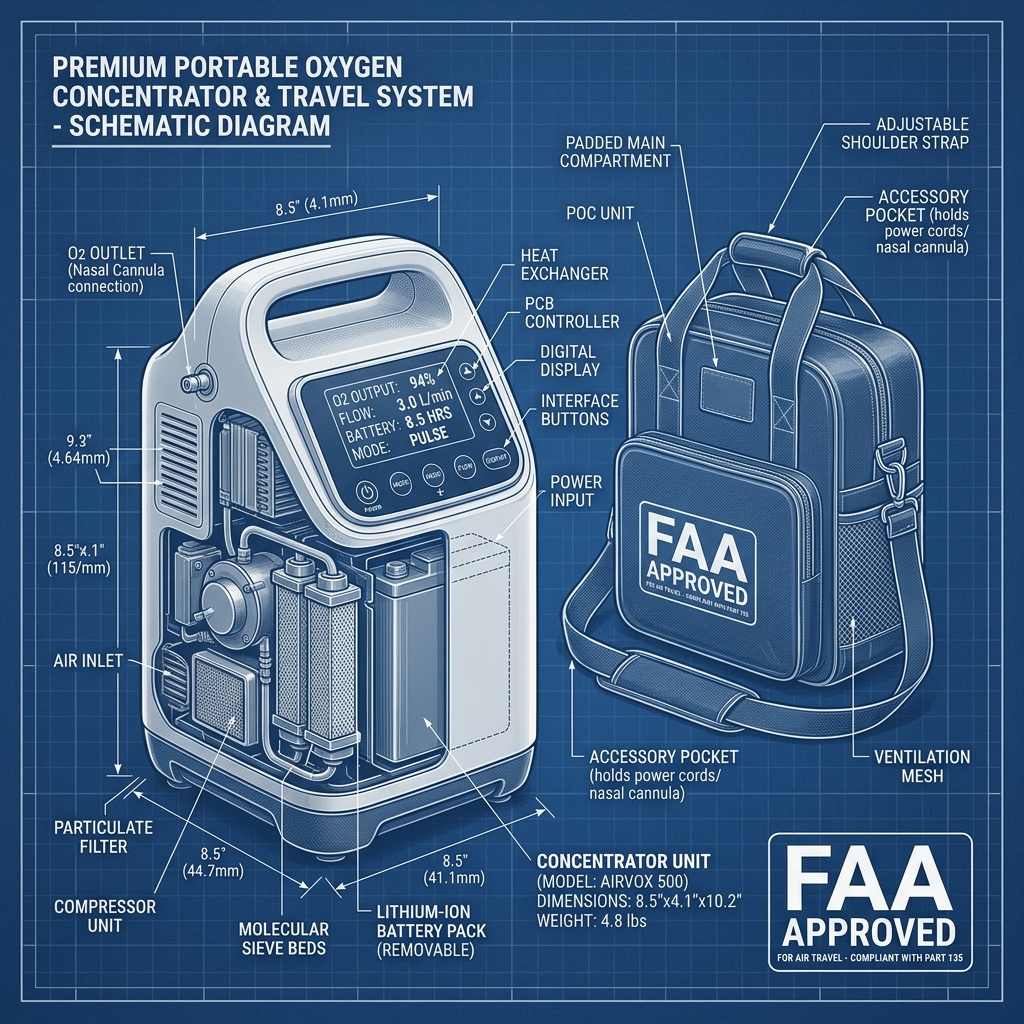 Best Portable Oxygen Concentrators: Travel and Respiratory Support Principles (2026)