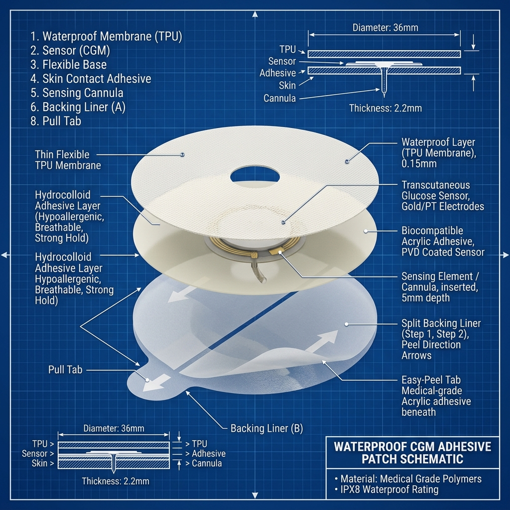 Best Diabetic Sensor Covers: Waterproof Continuous Glucose Monitor Patches (2026)