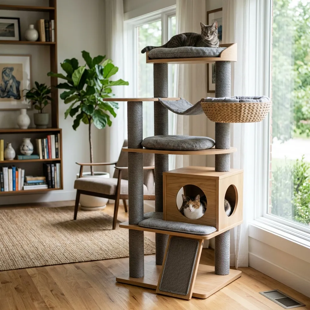 Top Scratching Posts and Condos for Cats: Feline Structural Engineering (2026)