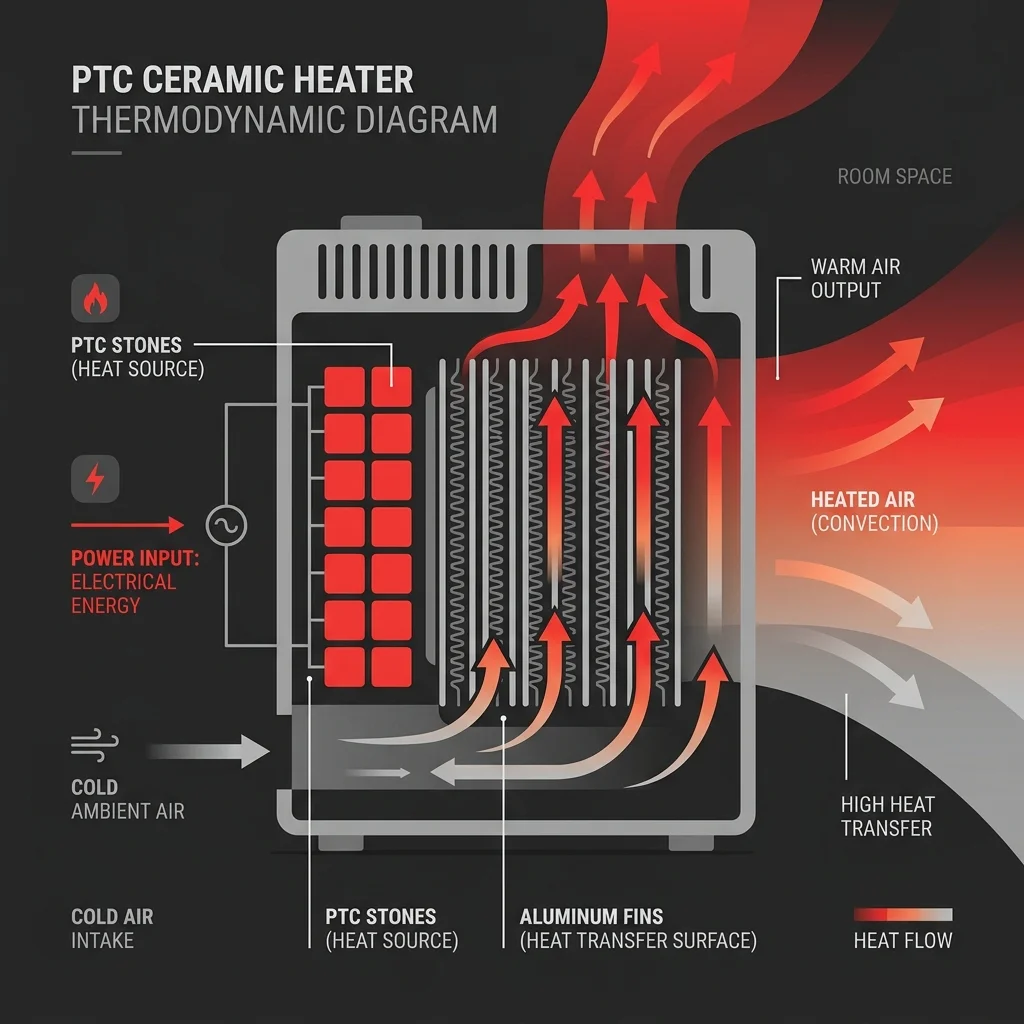 Best Heaters for Large Rooms: Thermodynamic Efficiency and Ceramic Core Physics (2026)
