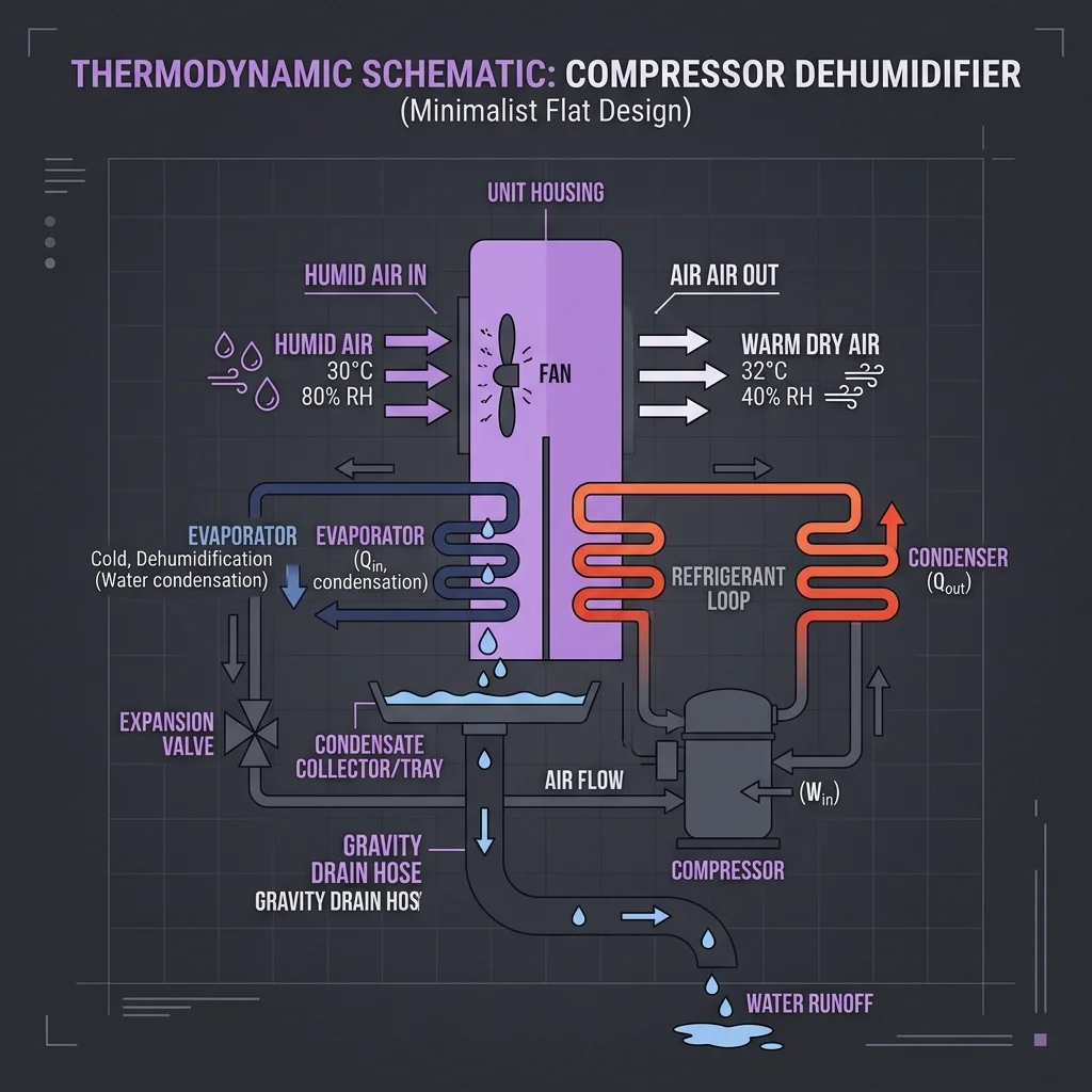 Top Dehumidifiers for Basement with Drain Hose: Condensation Physics and Structural Hygiene (2026)