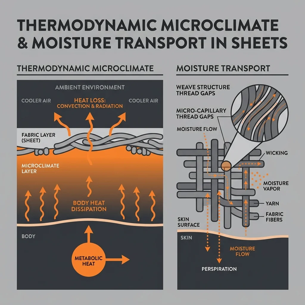 Top Bed Sheets for Night Sweats: Moisture-Wicking Science and Sleep Microclimates (2026)