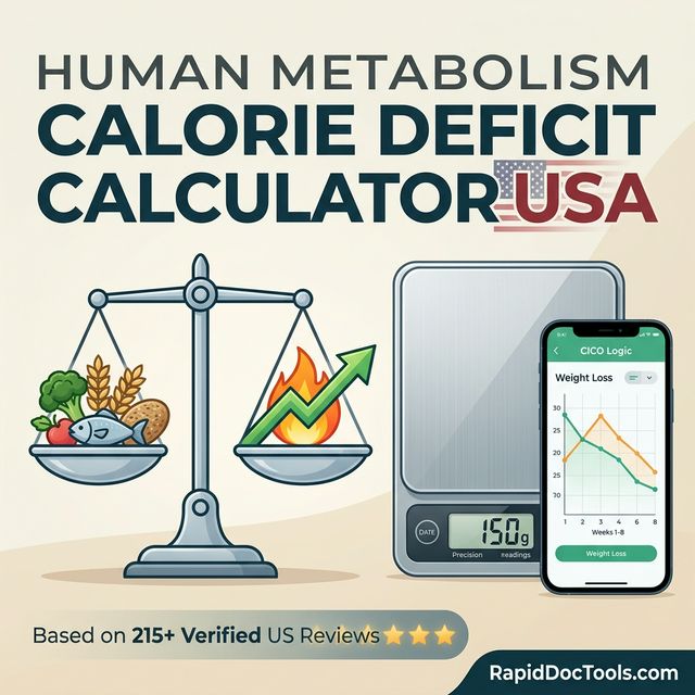 Calorie Deficit Calculator USA: Achieve Your Weight Loss Goal (2026 ...