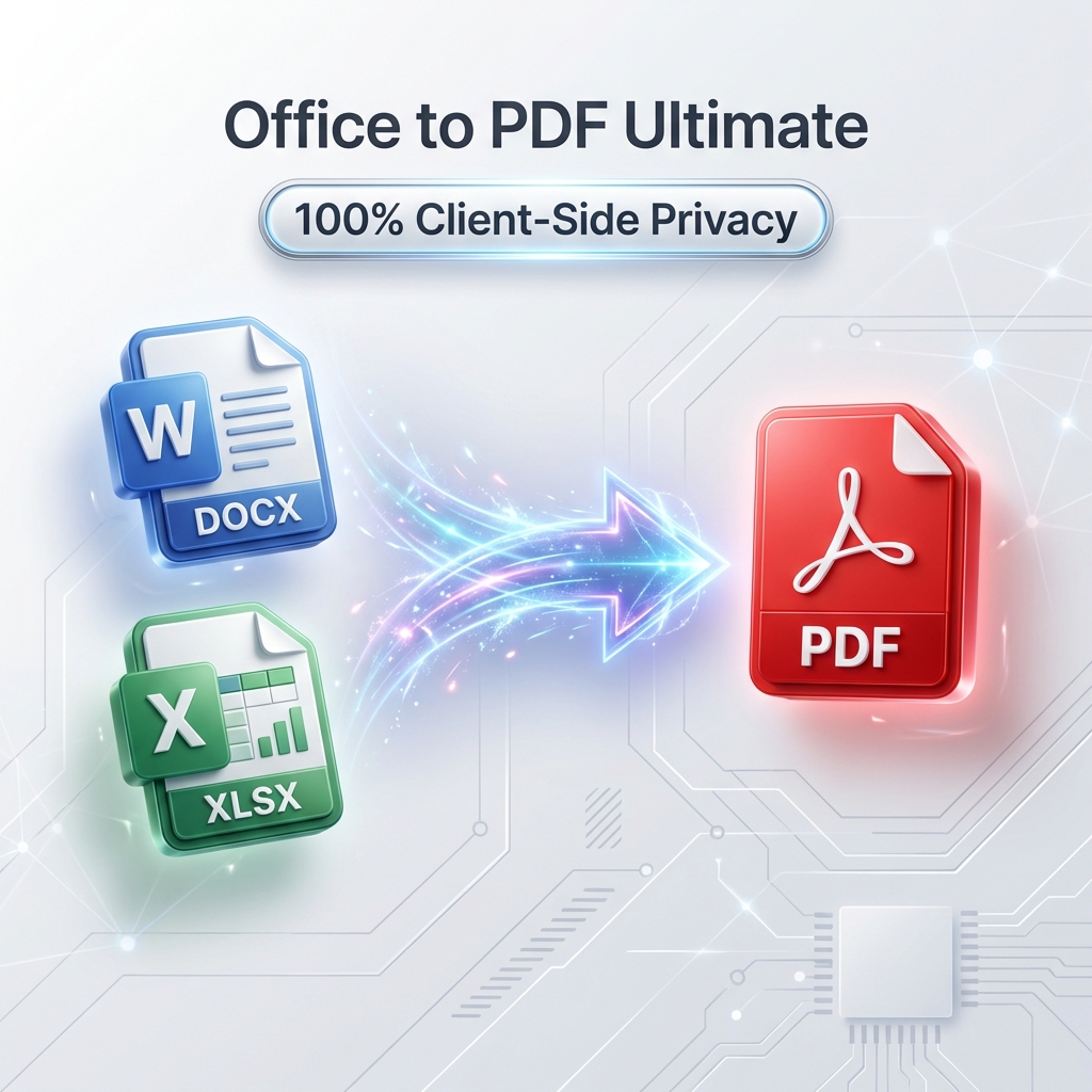 Secure Word/Excel to PDF Converter (2026) | 100% Client-Side ...