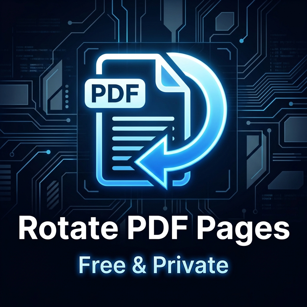 Rotate PDF Pages Online (2026) | Free & Private (No Uploads ...